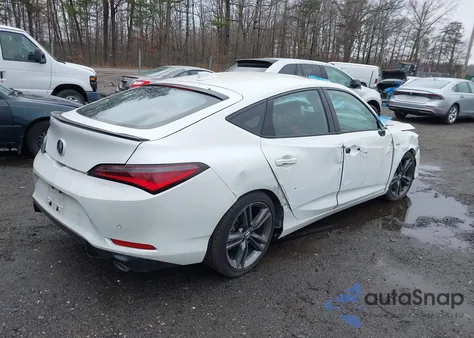 2023 Acura Integra A-Spec Technology из США, поврежденный, VIN 19UDE4H62PA020372